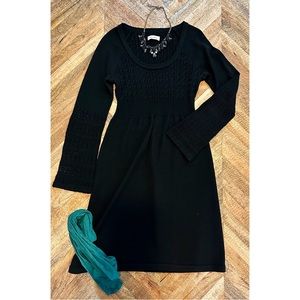 Calvin Klein: Wool Blend Knit Dress